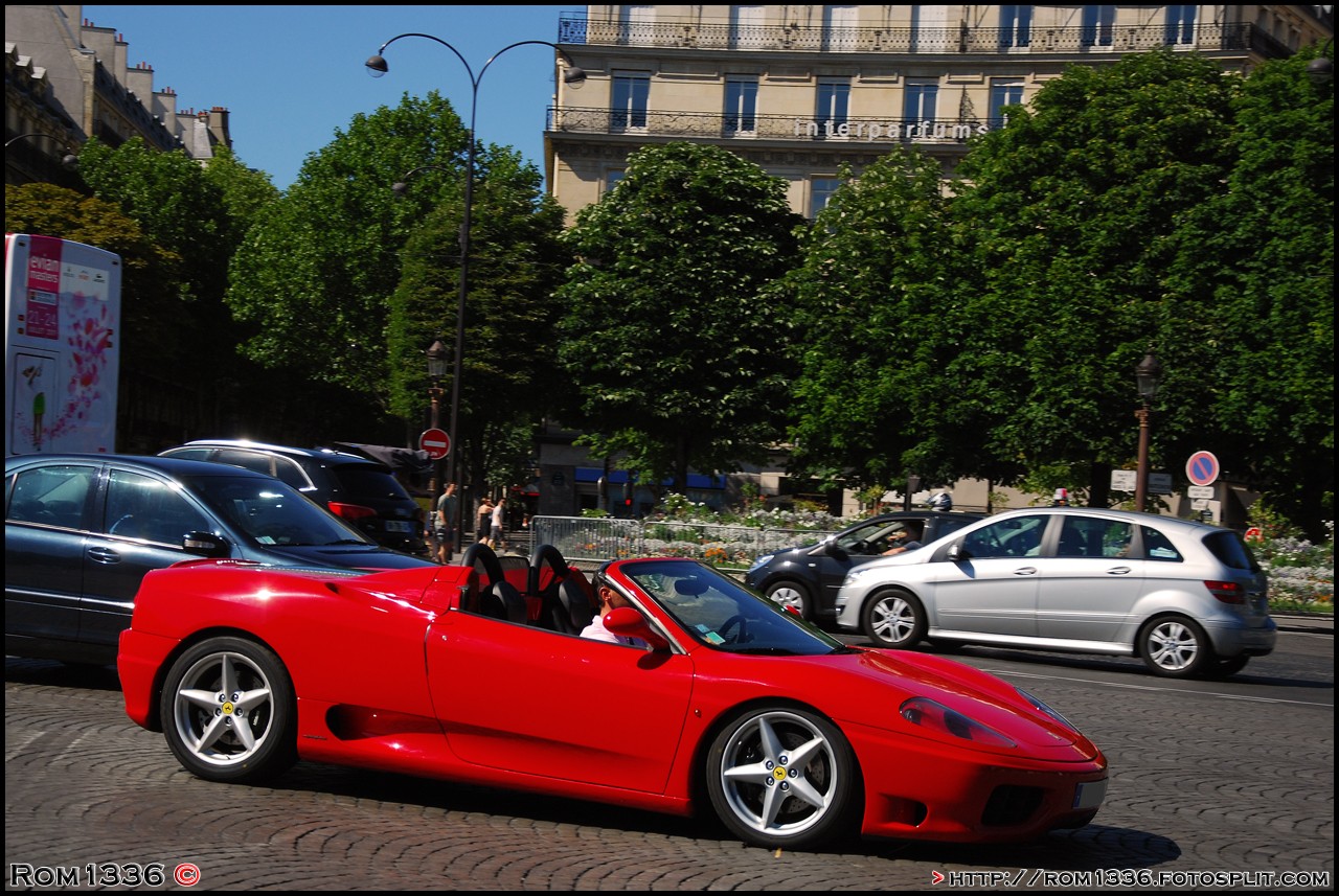 Ferrari 360 Modena - 06 - Spotting Paris - Galerie de Rom1336