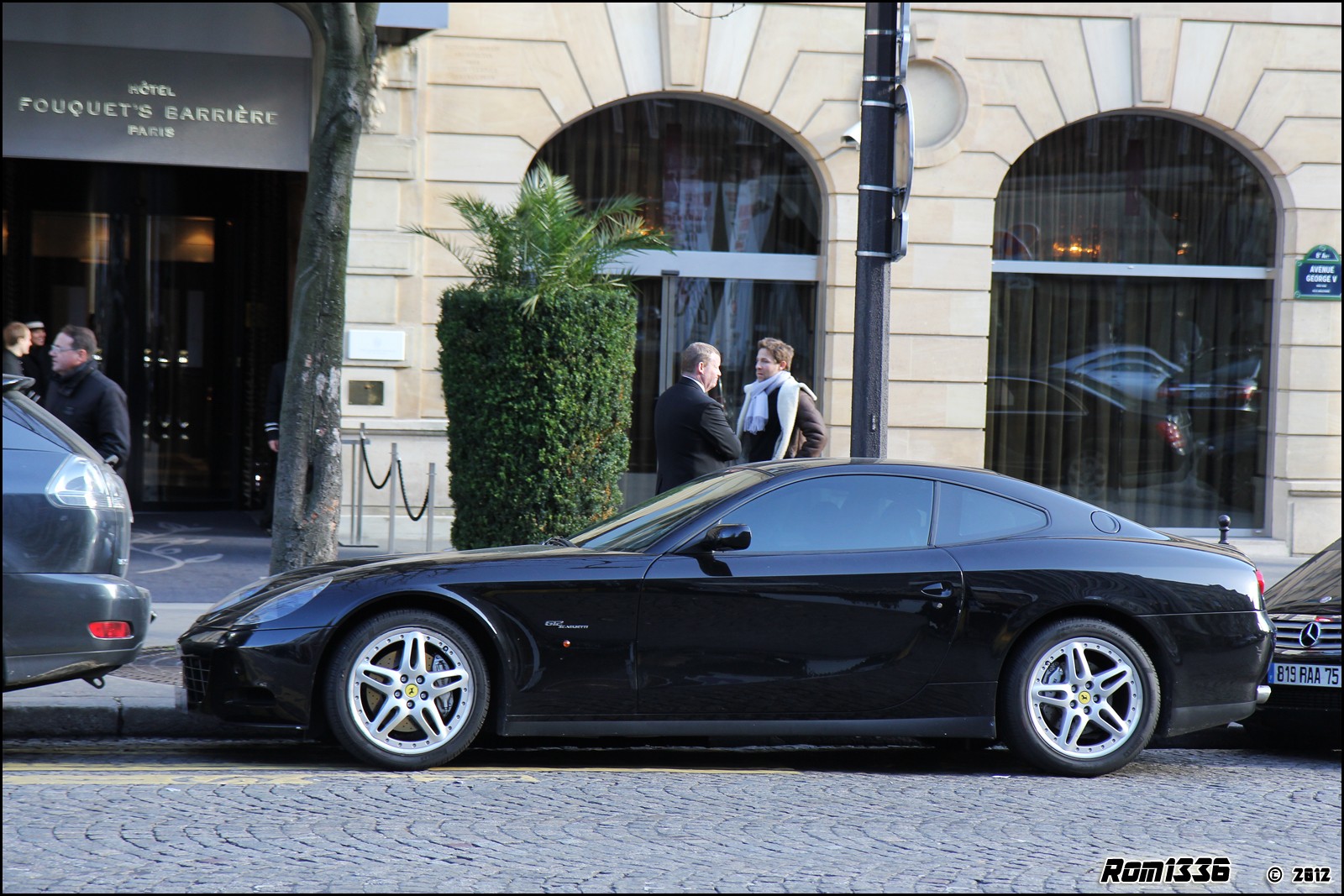 Ferrari 612 Scaglietti - 01 - Spotting Paris - Galerie de Rom1336