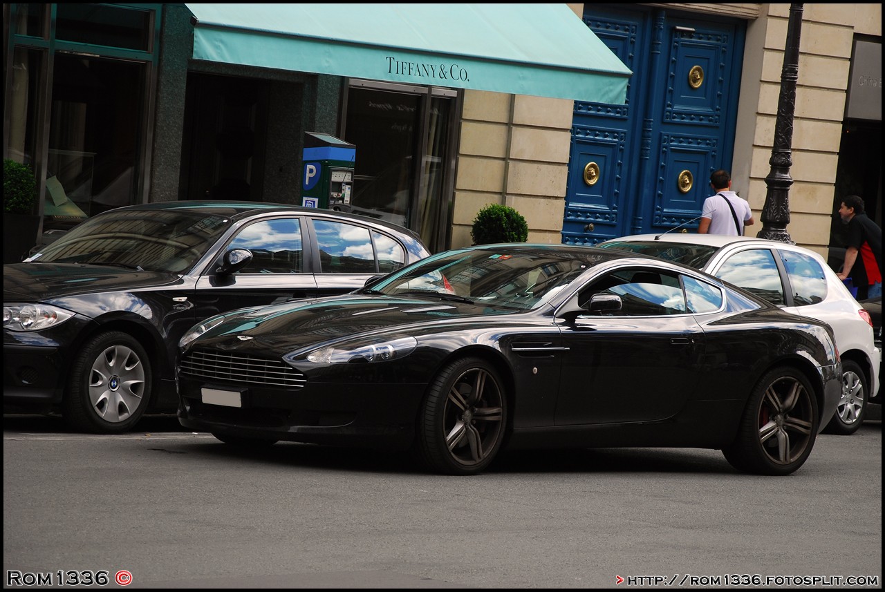 Aston Martin DB9 - 06 - Spotting Paris - Galerie de Rom1336