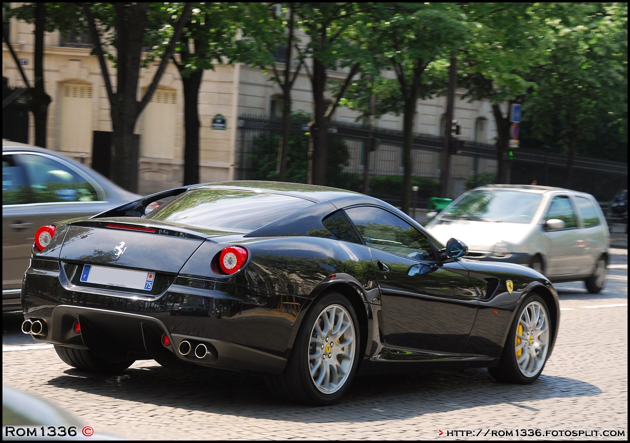 Ferrari 599 GTB Fiorano - 05 - Spotting Paris - Galerie de Rom1336