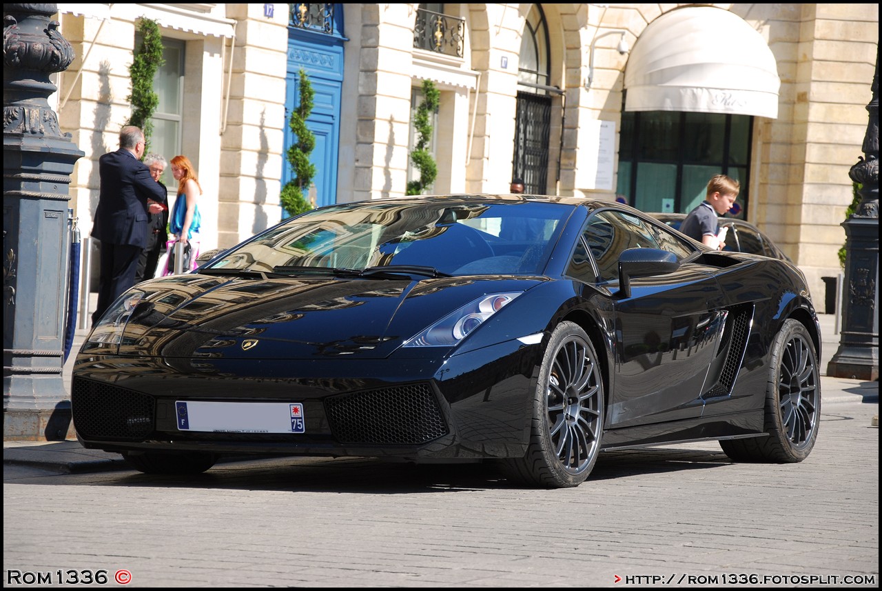 Lamborghini Gallardo Superleggera - 05 - Spotting Paris - Galerie de Rom1336