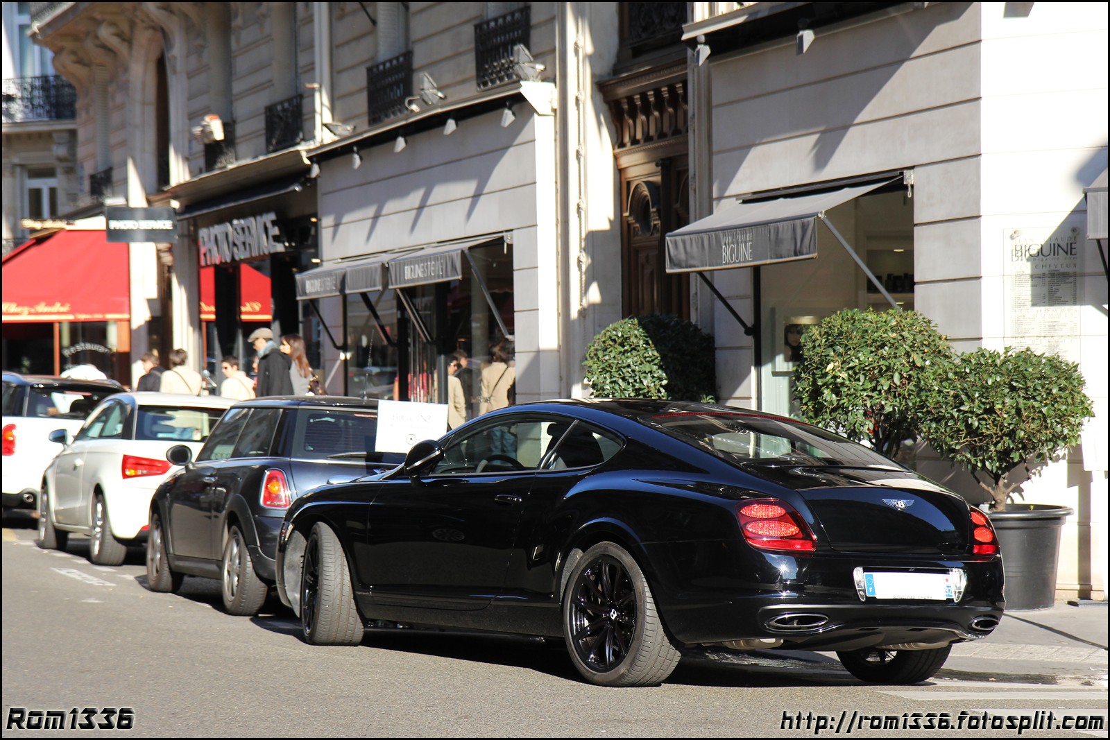 Bentley Continental Supersports - 10 - Spotting Paris - Galerie de Rom1336
