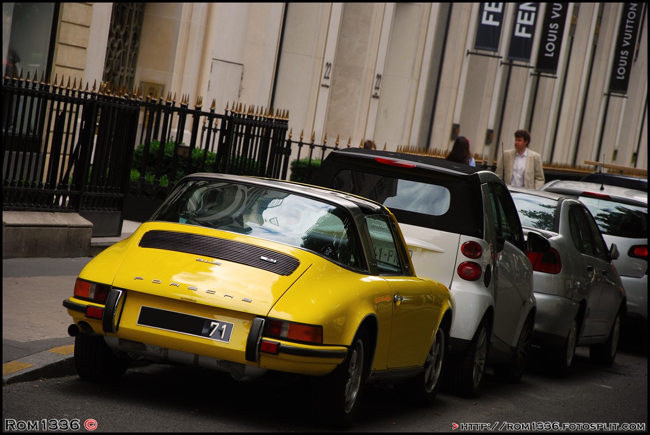 Porsche 911 S - 06 - Spotting Paris - Galerie de Rom1336