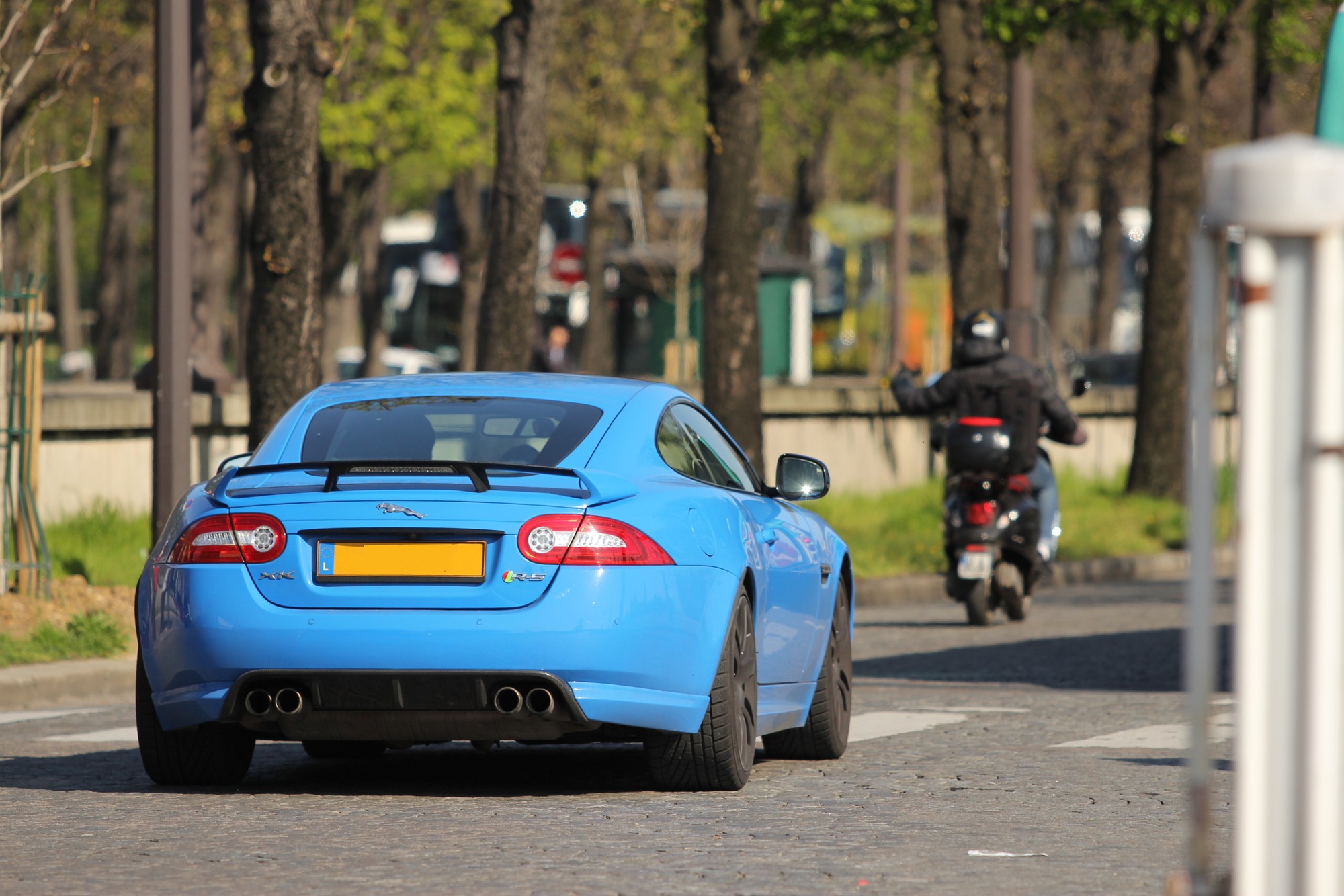Jaguar XKR-S - Spotting Paris - Galerie de Rom1336