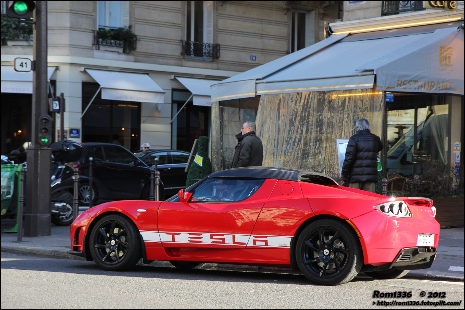 Tesla Roadster S - 01 - Spotting Paris - Galerie de Rom1336