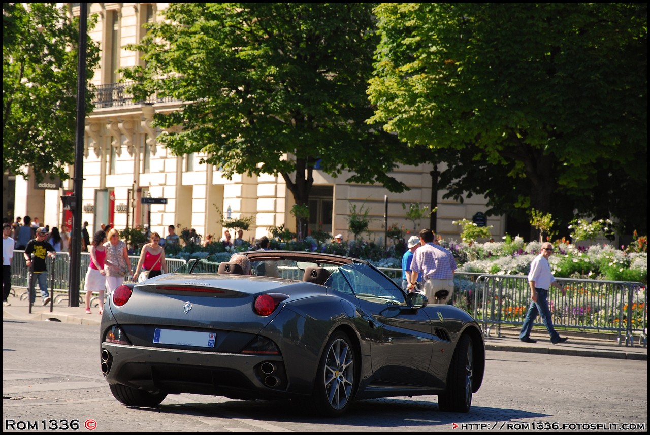 Ferrari California - 06 - Spotting Paris - Galerie de Rom1336