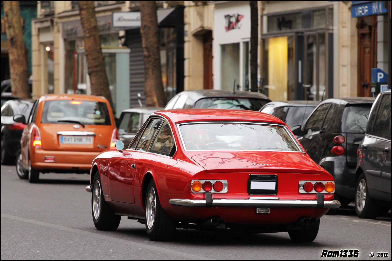 Ferrari 365 GT 2+2 - 03 - Spotting Paris - Galerie de Rom1336