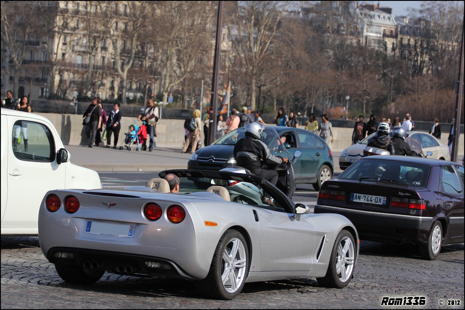 Corvette C6 - 03 - Spotting Paris - Galerie de Rom1336