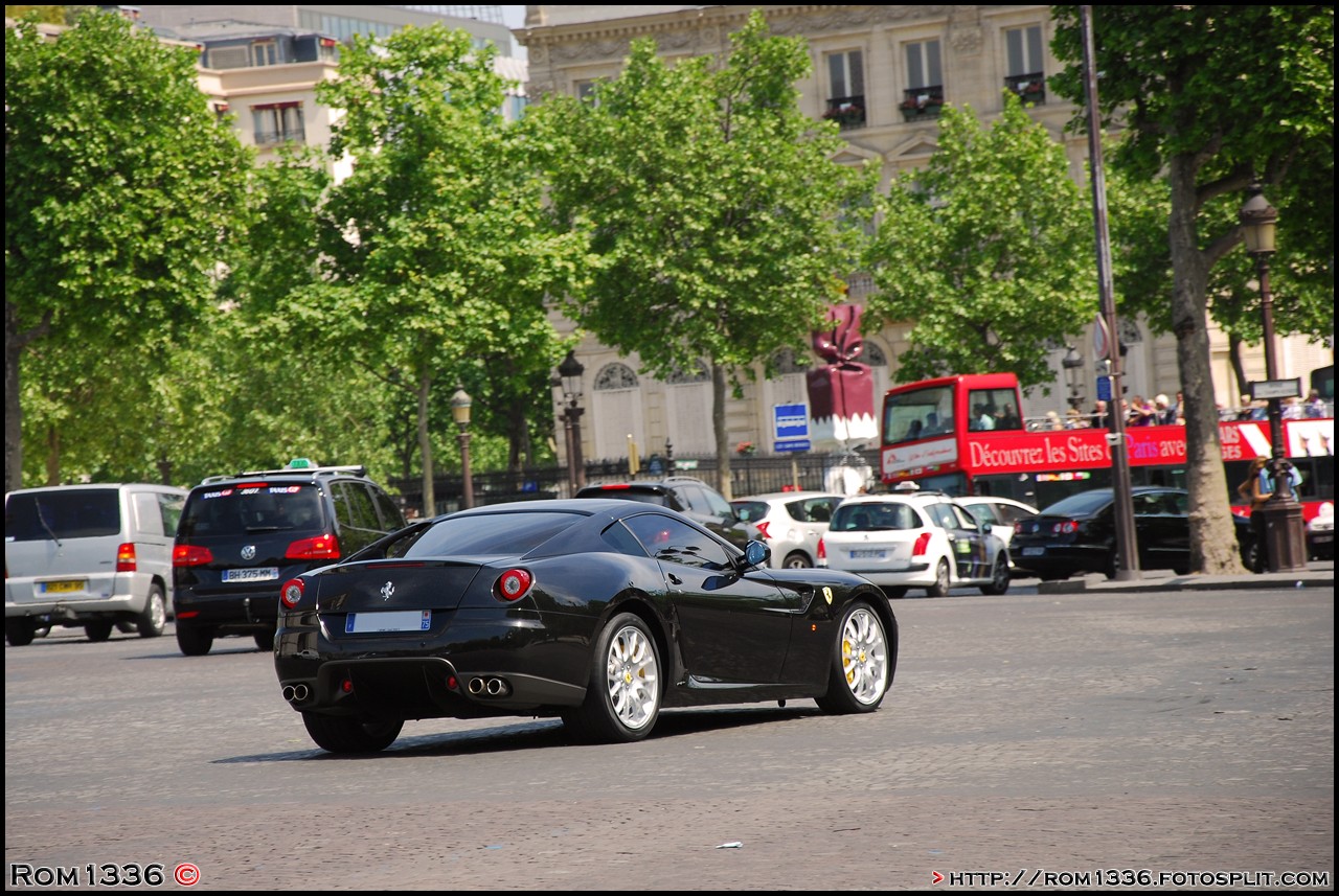 Ferrari 599 GTB Fiorano - 05 - Spotting Paris - Galerie de Rom1336