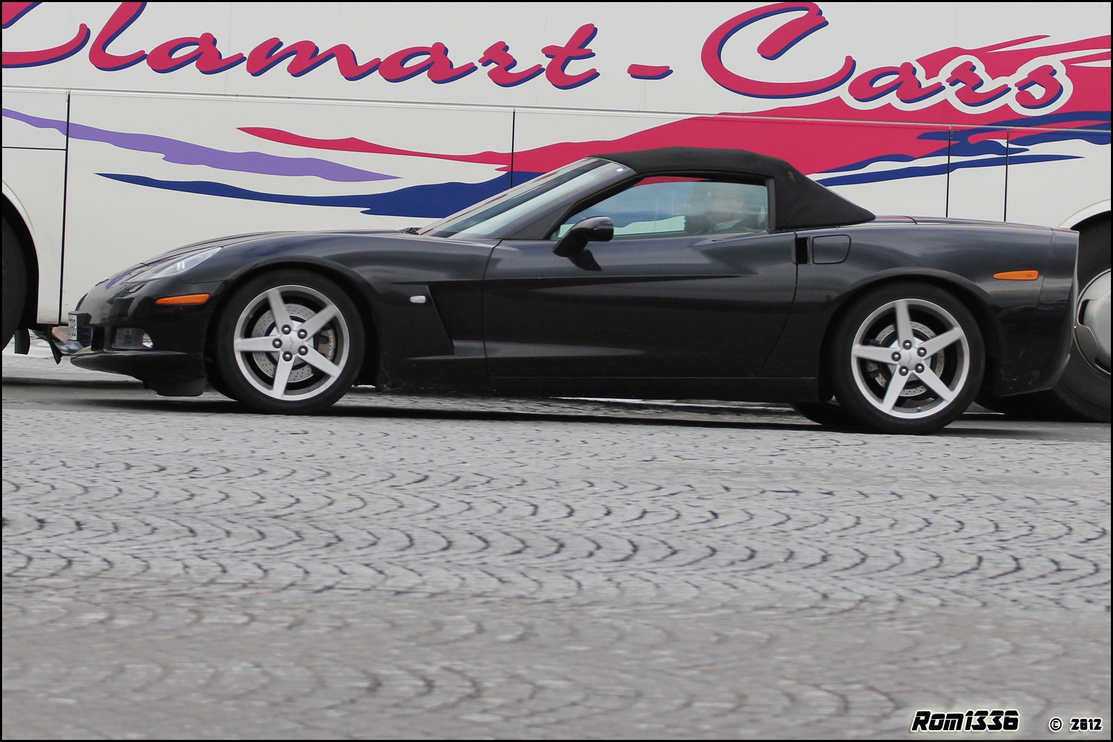 Corvette C6 Cabriolet - 01 - Spotting Paris - Galerie de Rom1336