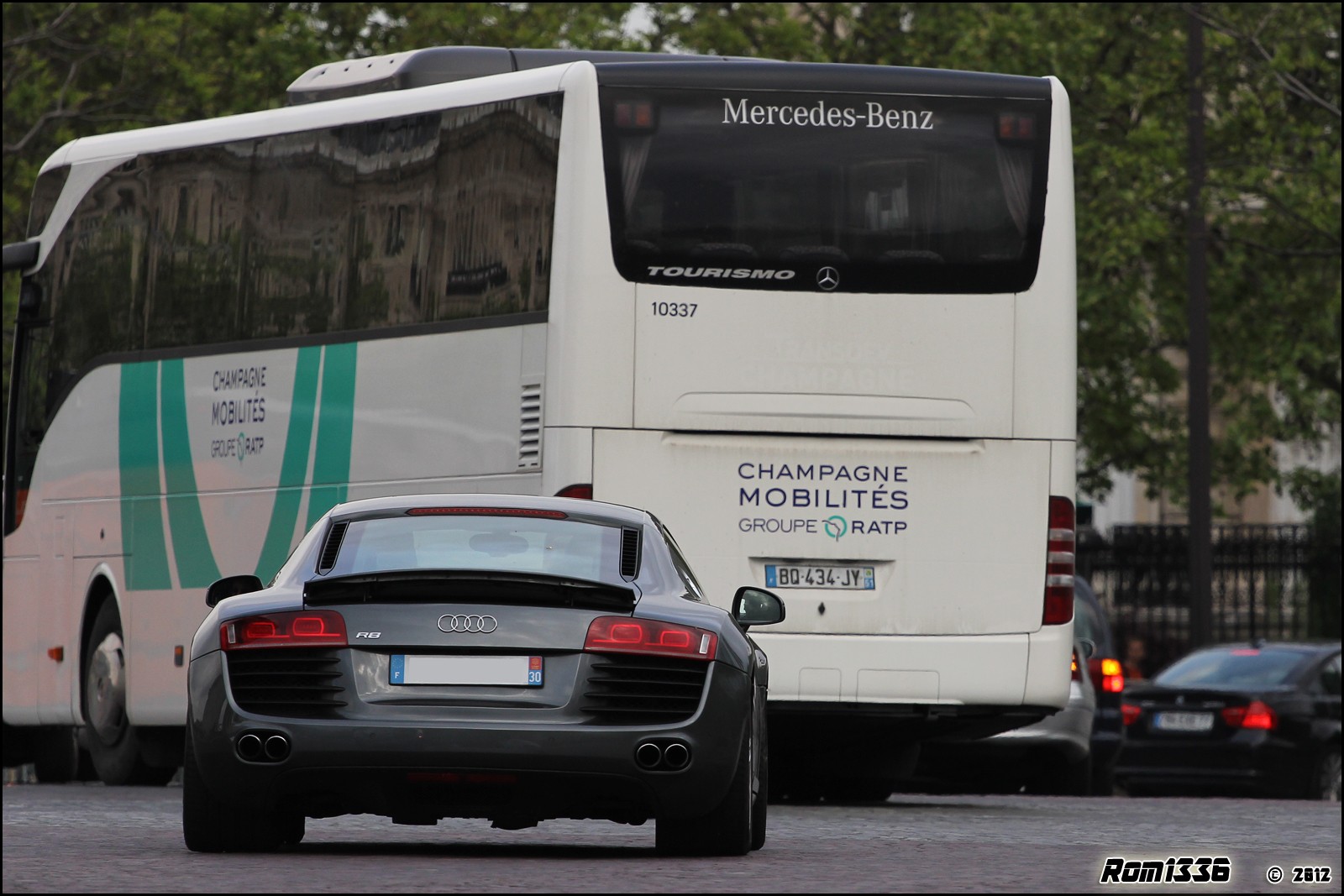 Audi R8 - 05 - Spotting Paris - Galerie de Rom1336
