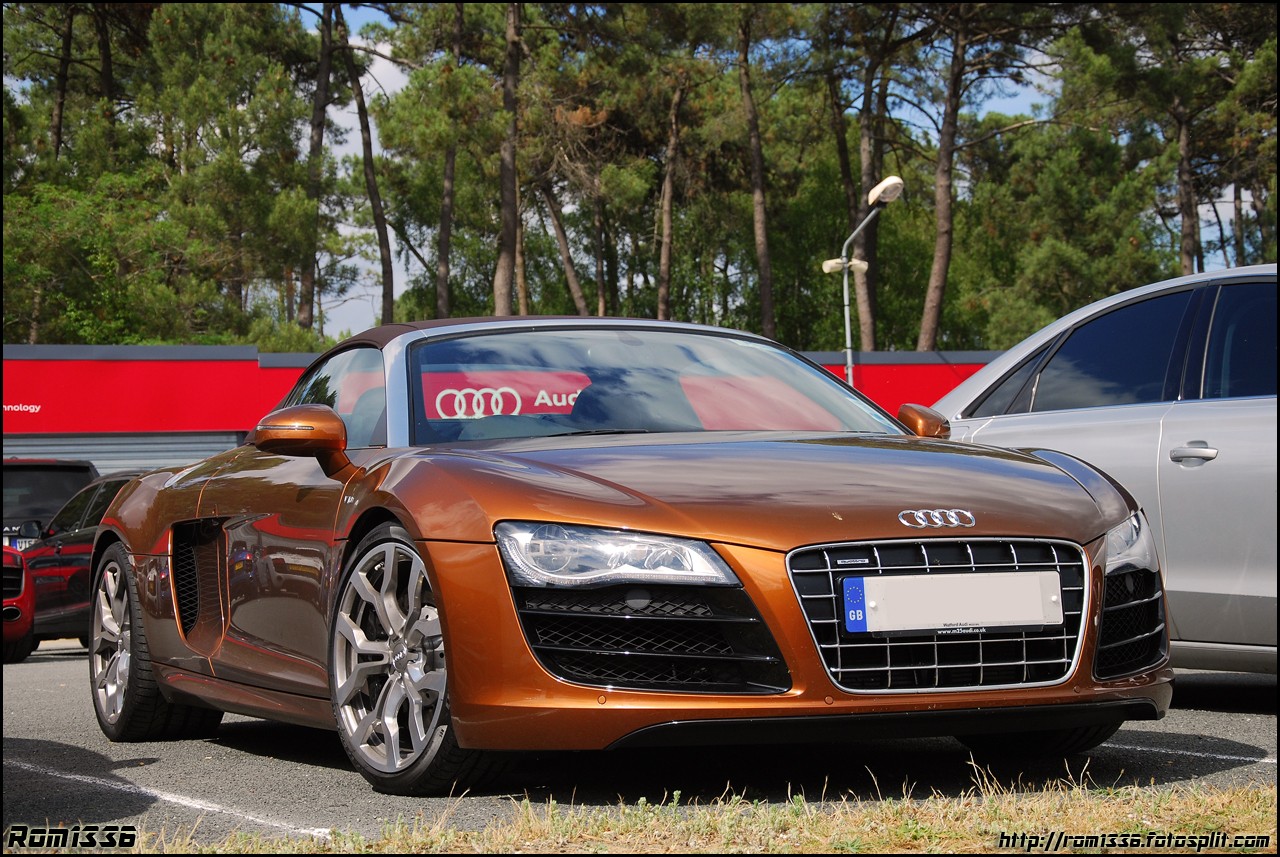 Audi R8 V10 Spyder - 06 - 24h du Mans - Galerie de Rom1336