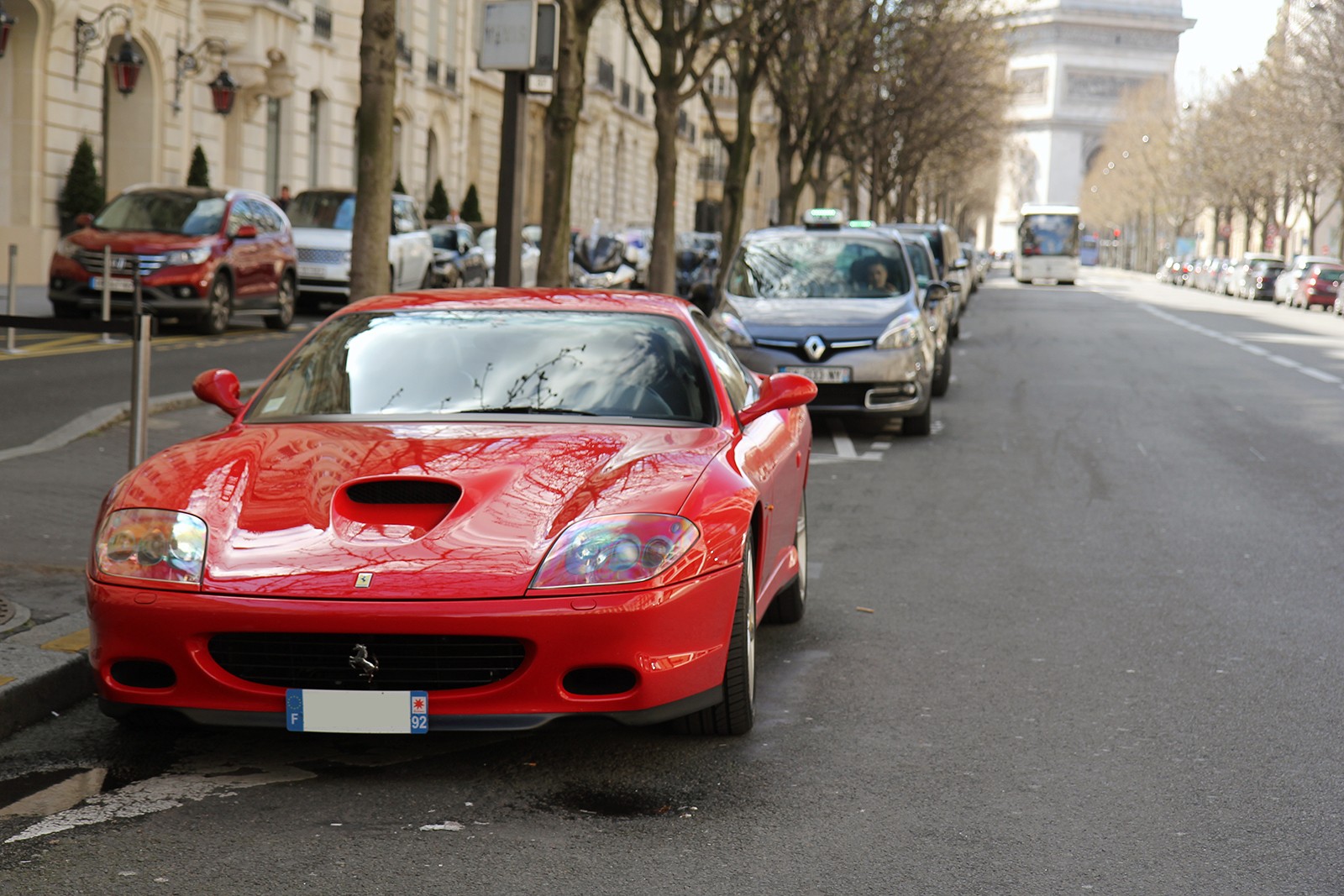 Ferrari 575 Maranello - Spotting Paris - Galerie de Rom1336