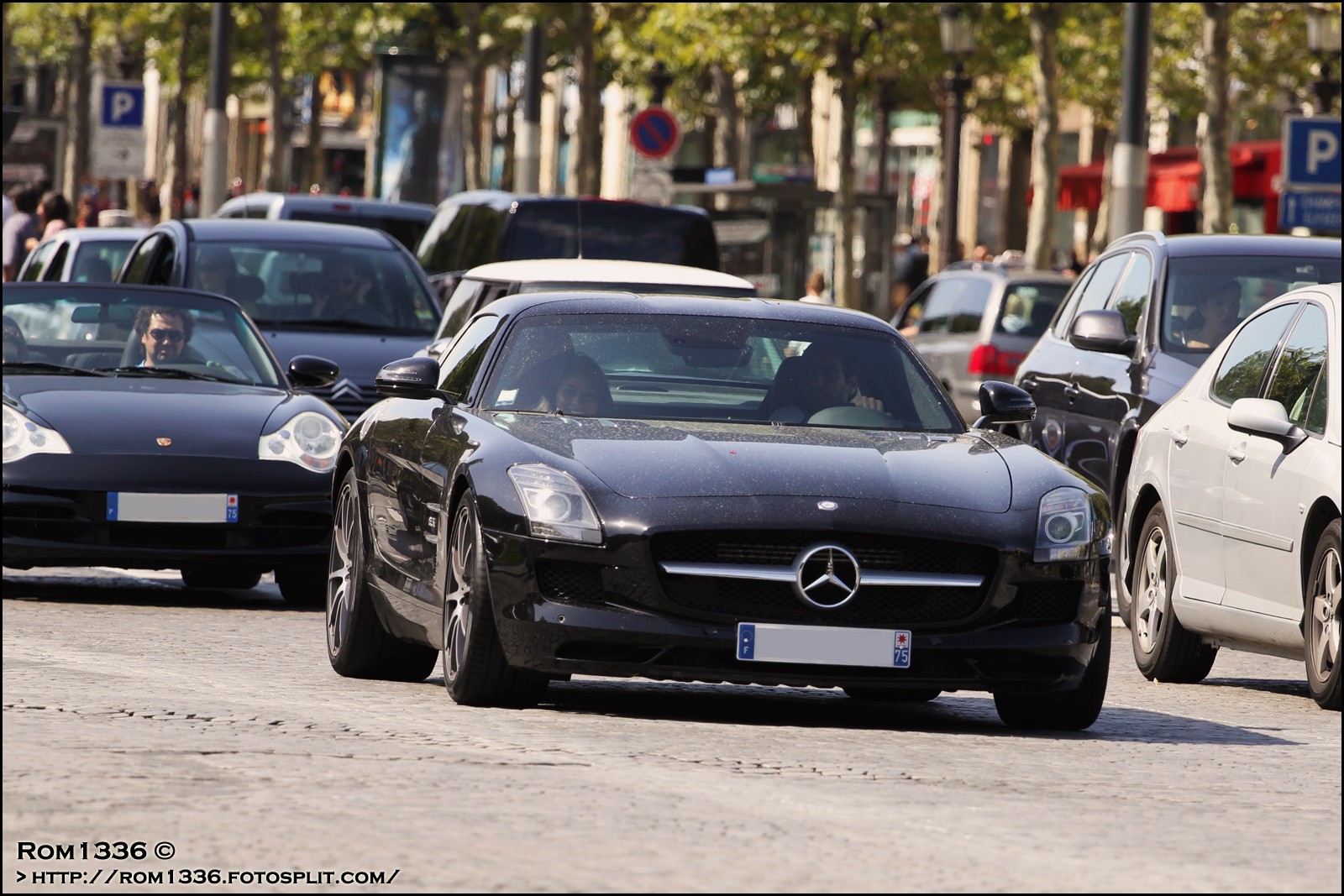 Mercedes SLS AMG - 08 - Spotting Paris - Galerie de Rom1336