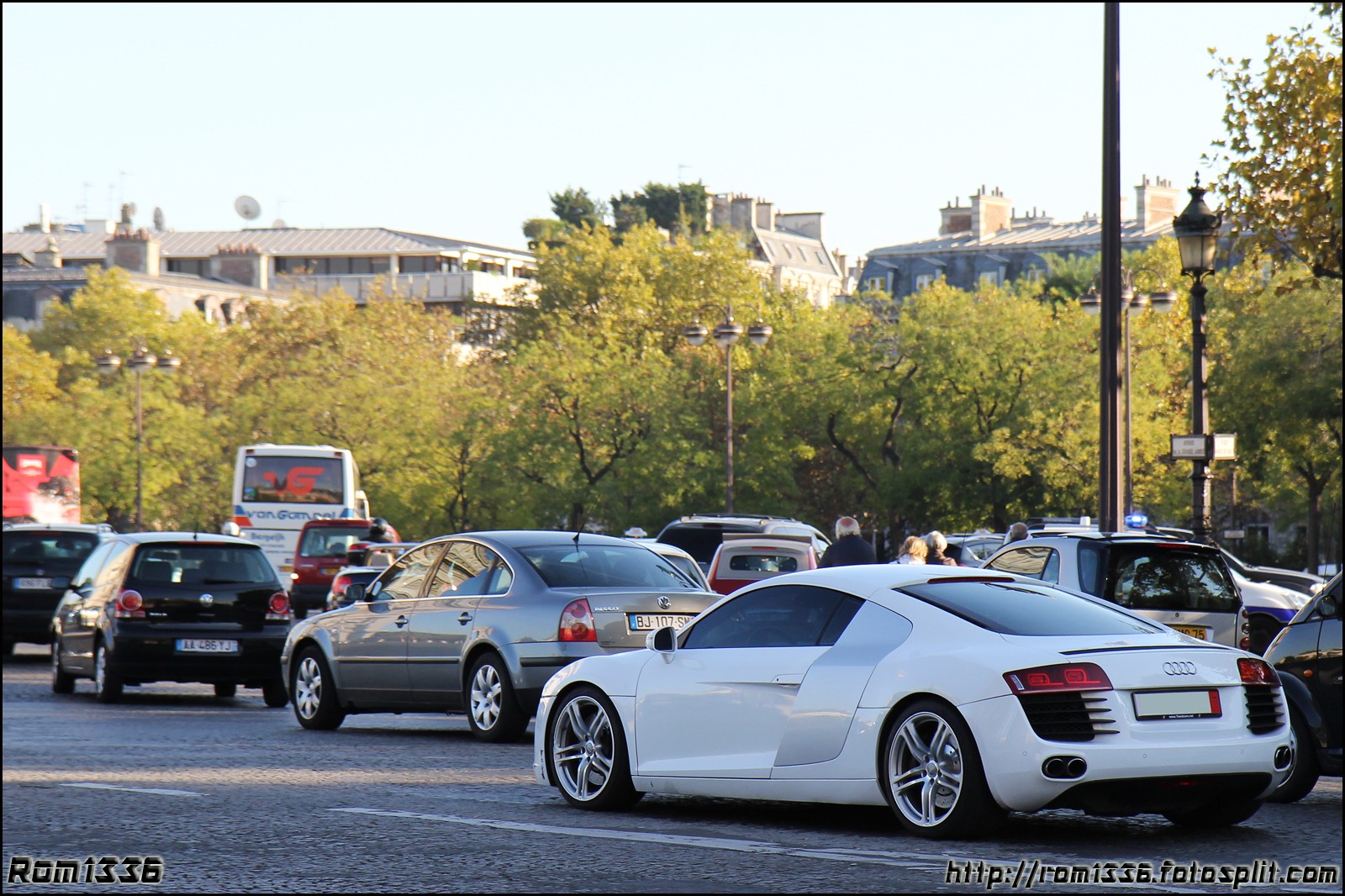 Audi R8 - 10 - Spotting Paris - Galerie de Rom1336