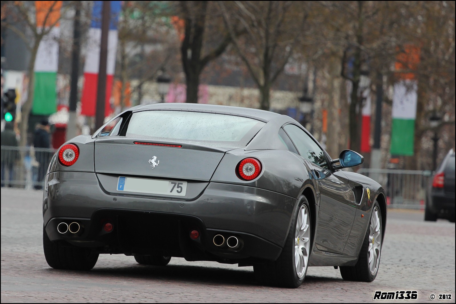 Ferrari 599 GTB Fiorano - 01 - Spotting Paris - Galerie de Rom1336