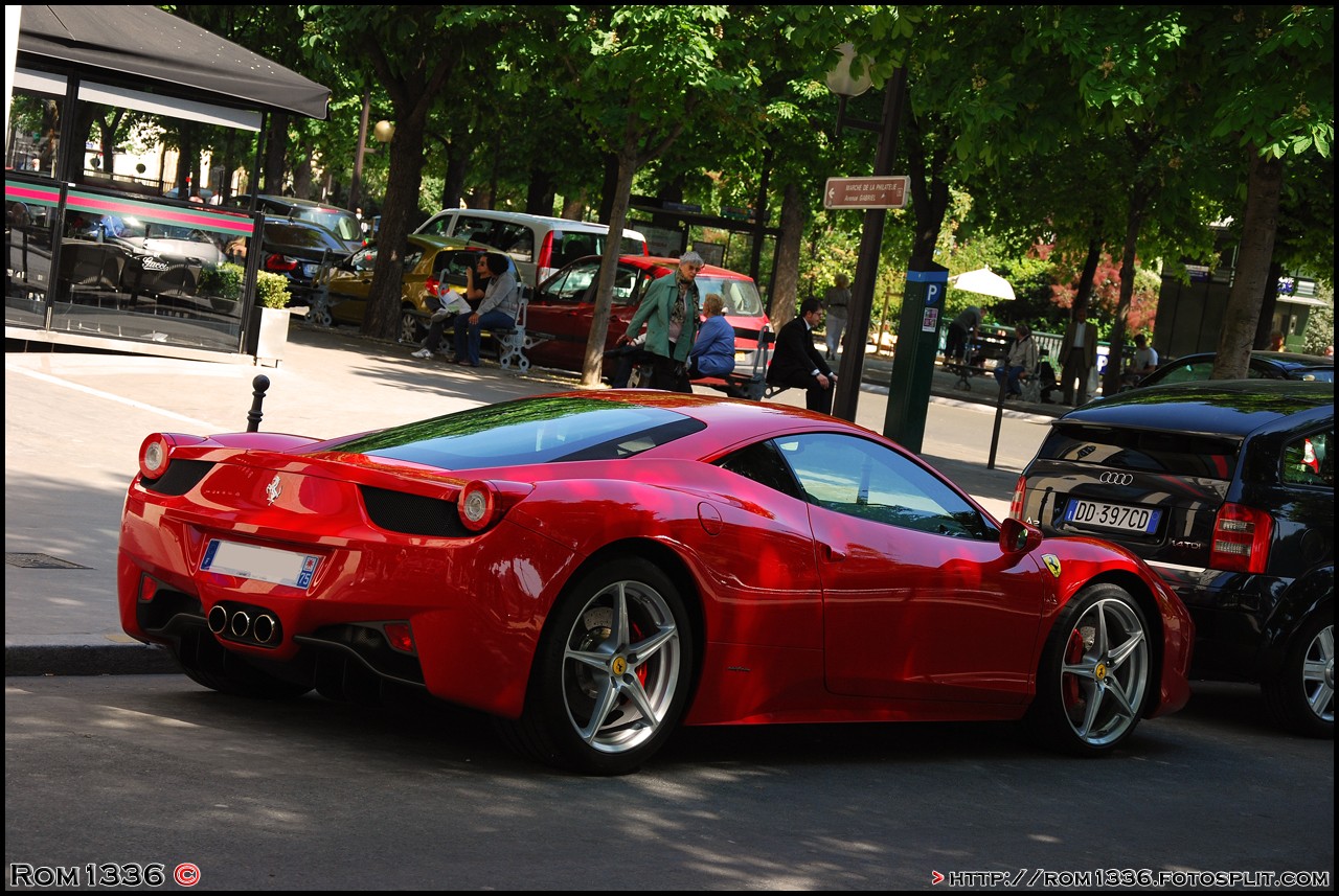 Ferrari 458 Italia - 05 - Spotting Paris - Galerie de Rom1336