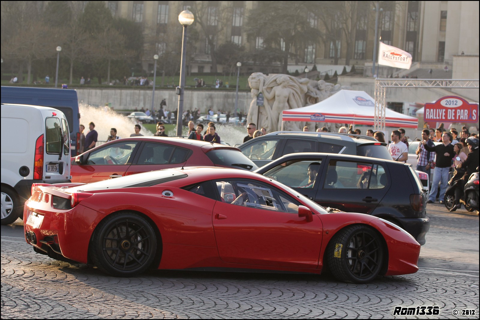 Ferrari 458 Challenge - 03 - Spotting Paris - Galerie de Rom1336