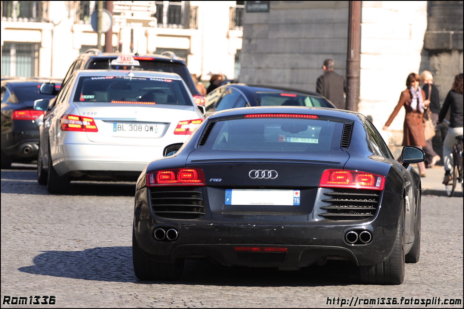 Audi R8 - 10 - Spotting Paris - Galerie de Rom1336