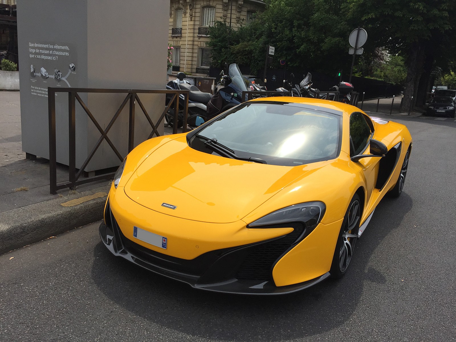 McLaren 650S Spider - Spotting Paris - Galerie de Rom1336