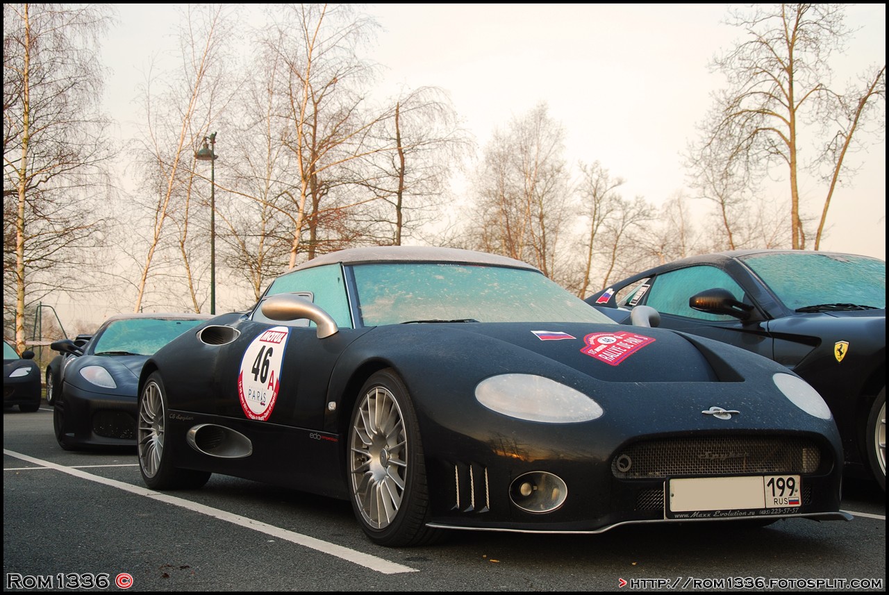 Spyker C8 Spyder by Edo Competition - 03 - Rallye de Paris - Galerie de Rom1336
