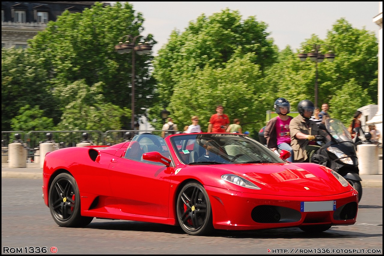 Ferrari F430 Spider - 05 - Spotting Paris - Galerie de Rom1336