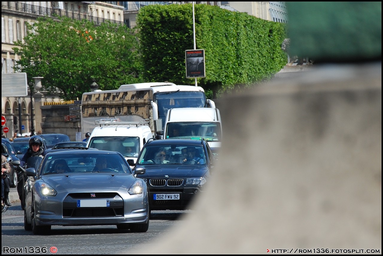 Nissan GT-R - 05 - Spotting Paris - Galerie de Rom1336
