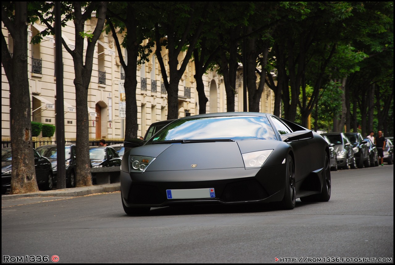 Lamborghini Murcielago LP640 - 05 - Spotting Paris - Galerie de Rom1336