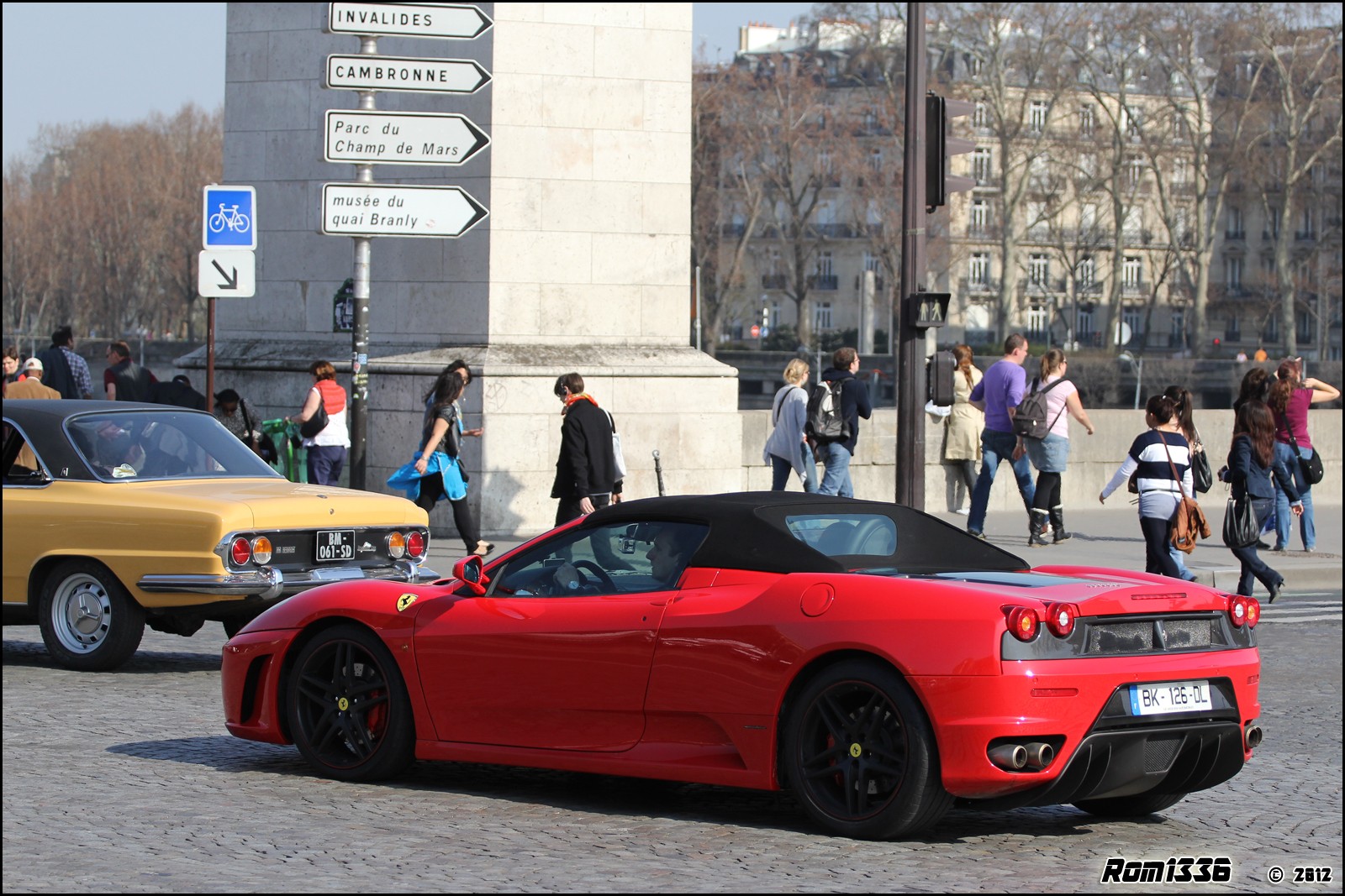 Ferrari F430 Spider - 03 - Spotting Paris - Galerie de Rom1336