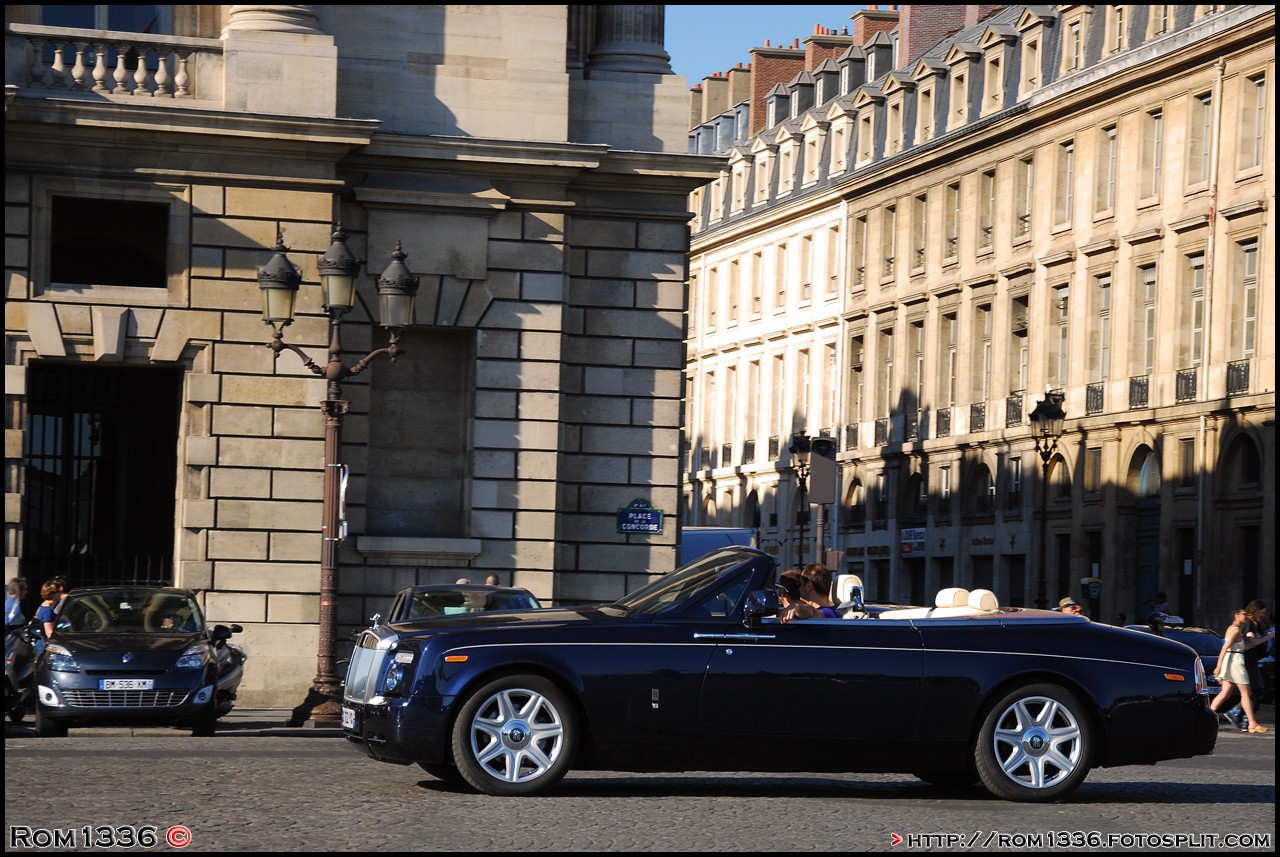 Rolls Royce Phantom Drophead - 06 - Spotting Paris - Galerie de Rom1336
