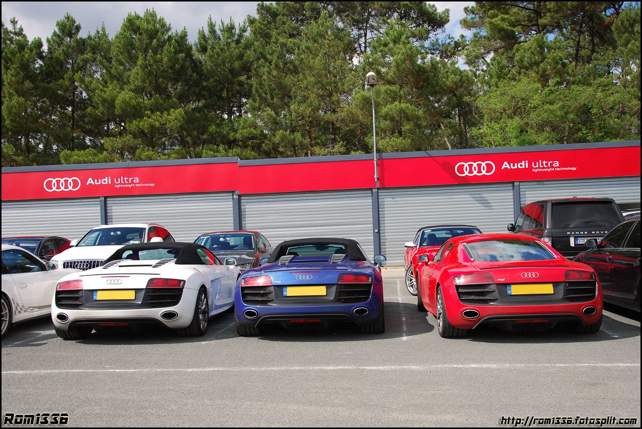 Audi R8 V10 Spyder - 06 - 24h du Mans - Galerie de Rom1336