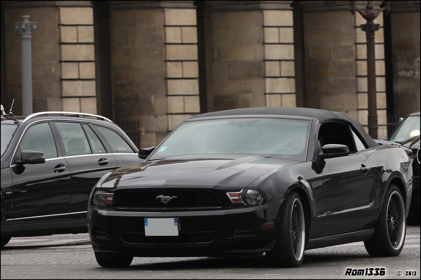 Ford Mustang GT Cabriolet - 03 - Spotting Paris - Galerie de Rom1336