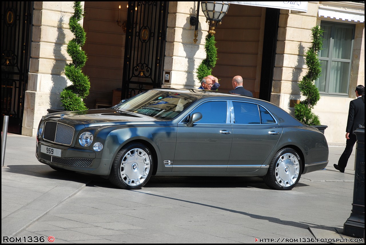 Bentley Mulsanne - 05 - Spotting Paris - Galerie de Rom1336