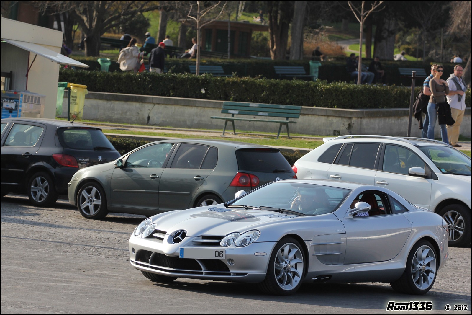 Mercedes McLaren SLR - 03 - Spotting Paris - Galerie de Rom1336