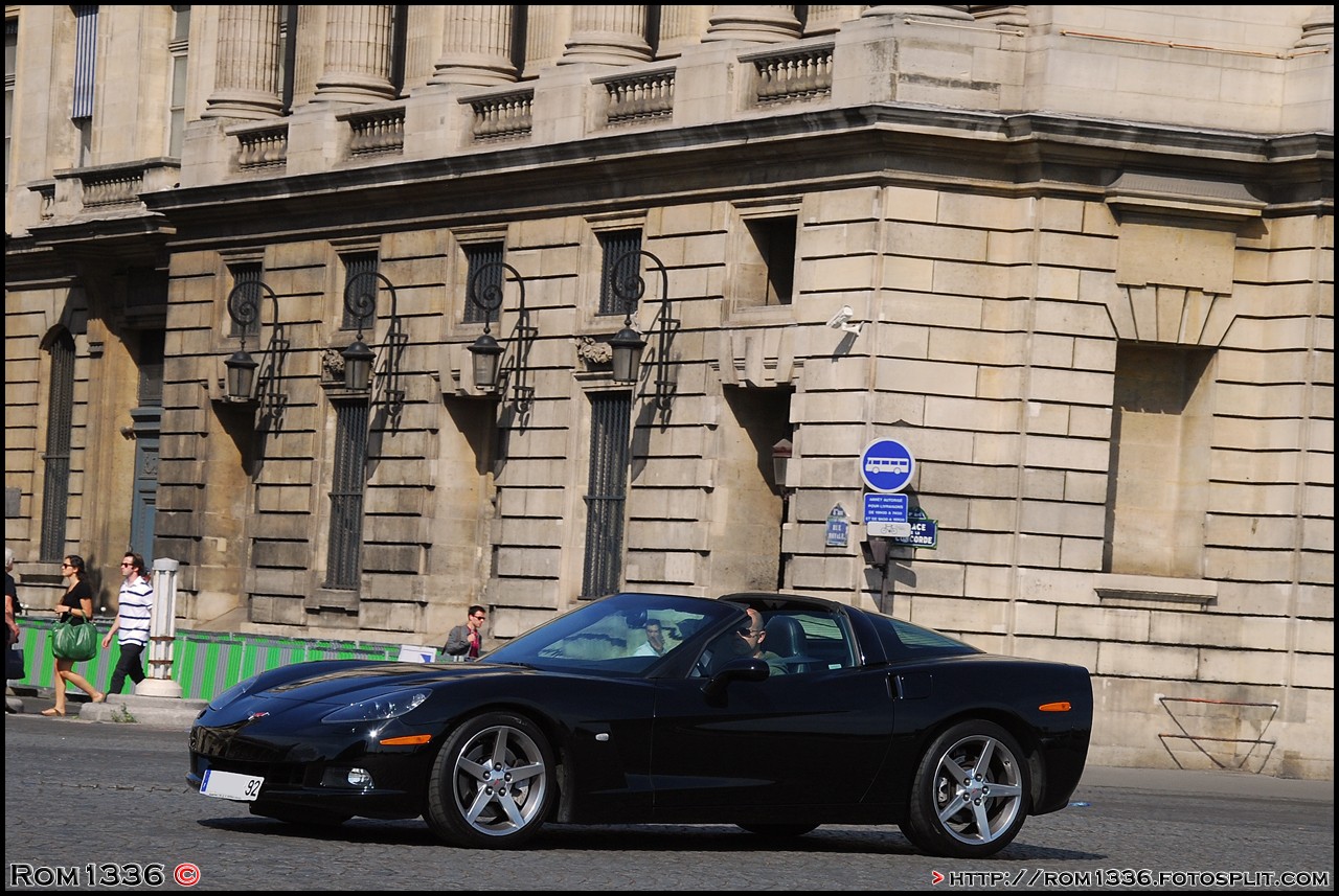Corvette C6 - 05 - Spotting Paris - Galerie de Rom1336