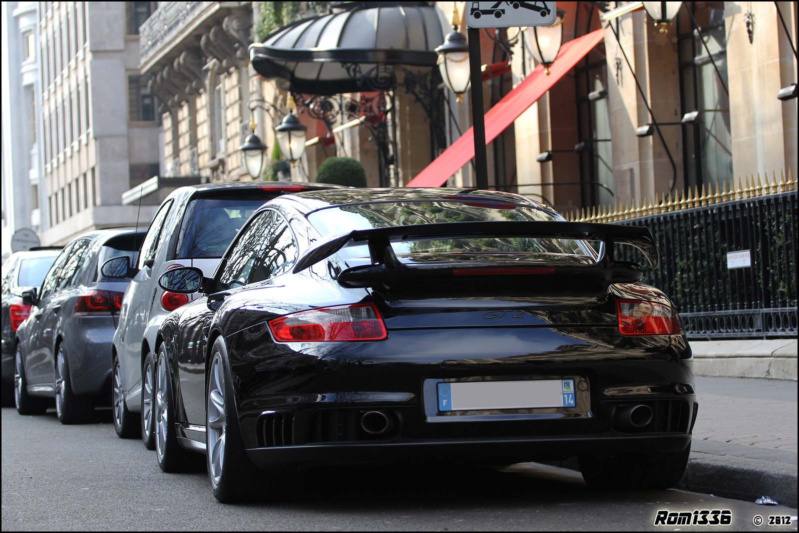 Porsche 911 GT2 (997) - 01 - Spotting Paris - Galerie de Rom1336