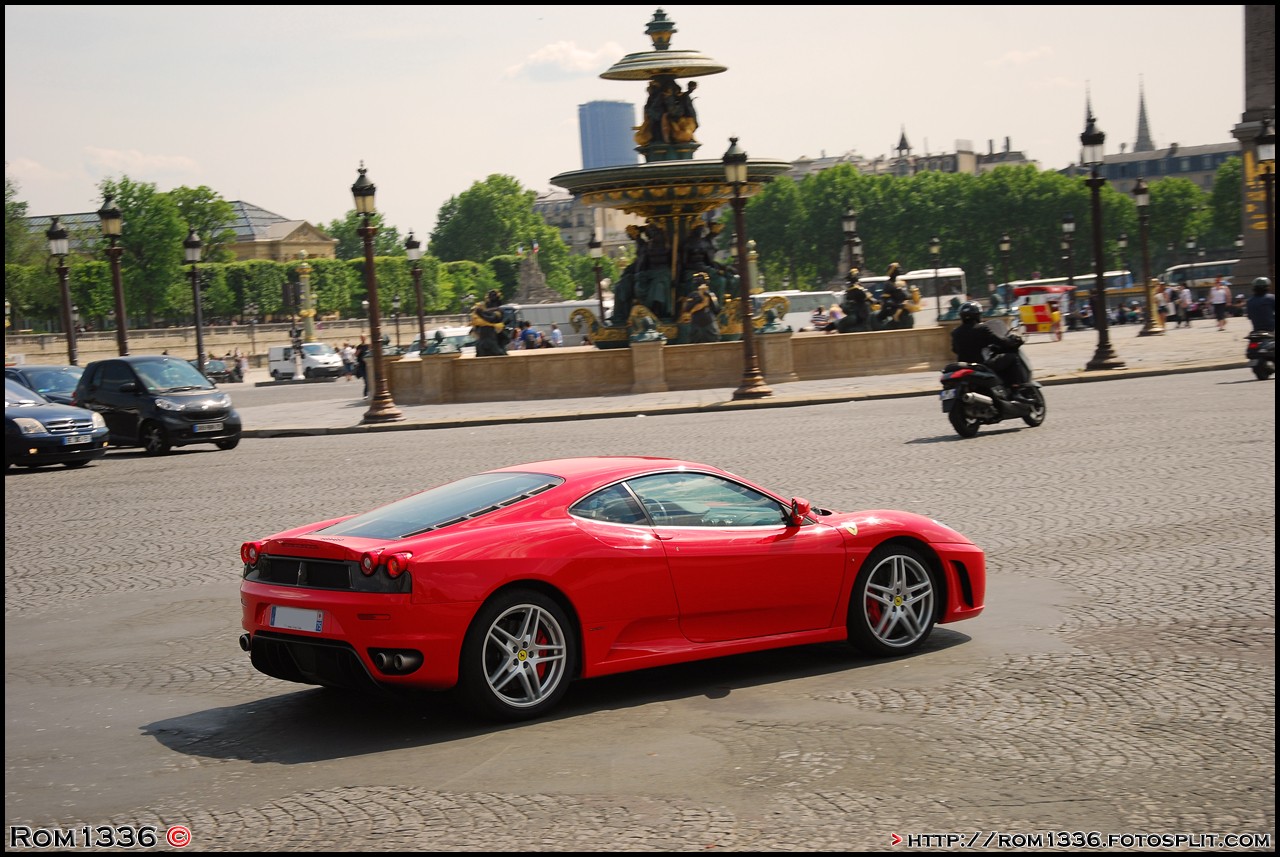 Ferrari F430 - 05 - Spotting Paris - Galerie de Rom1336