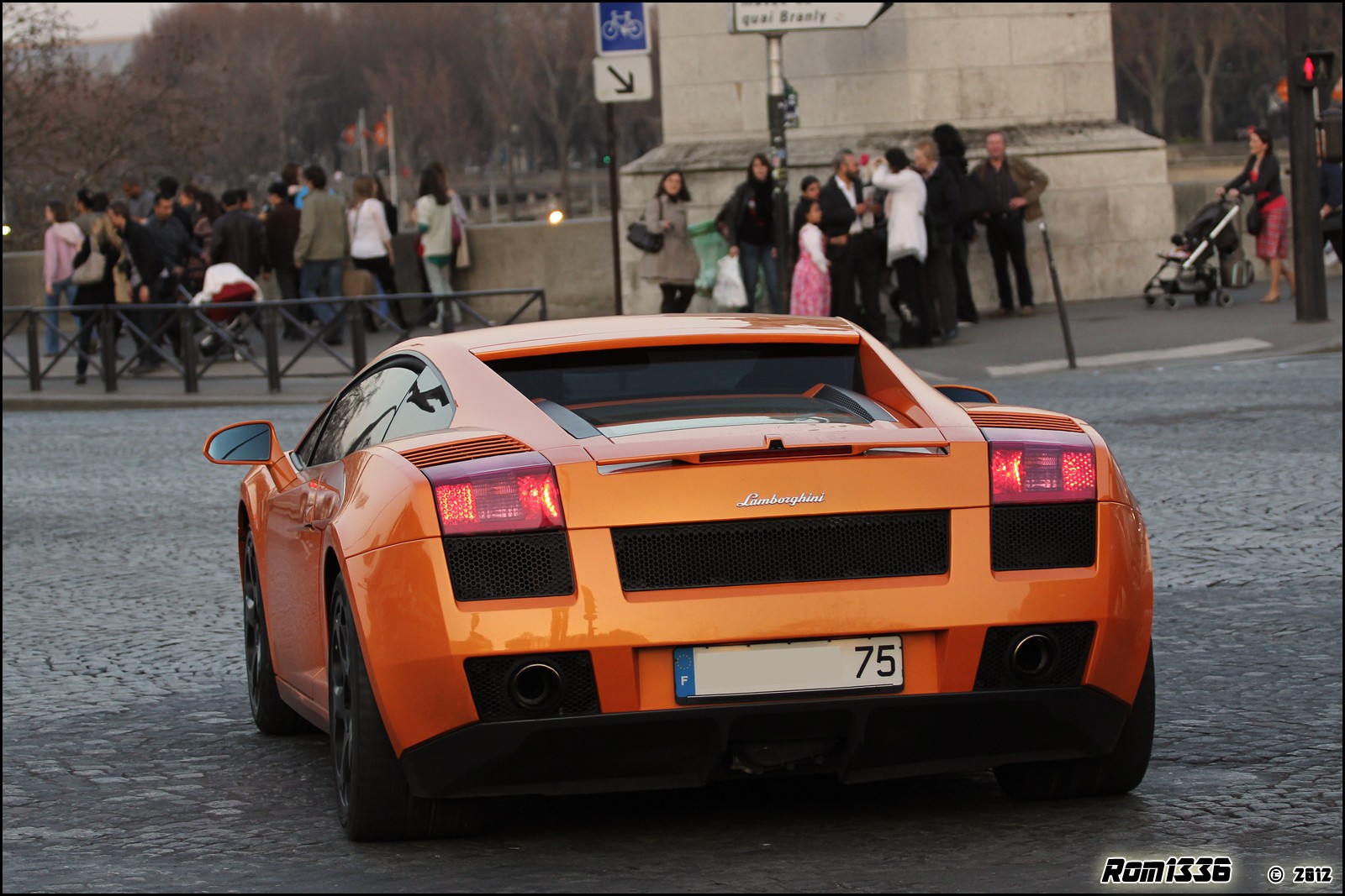 Lamborghini Gallardo - 03 - Spotting Paris - Galerie de Rom1336