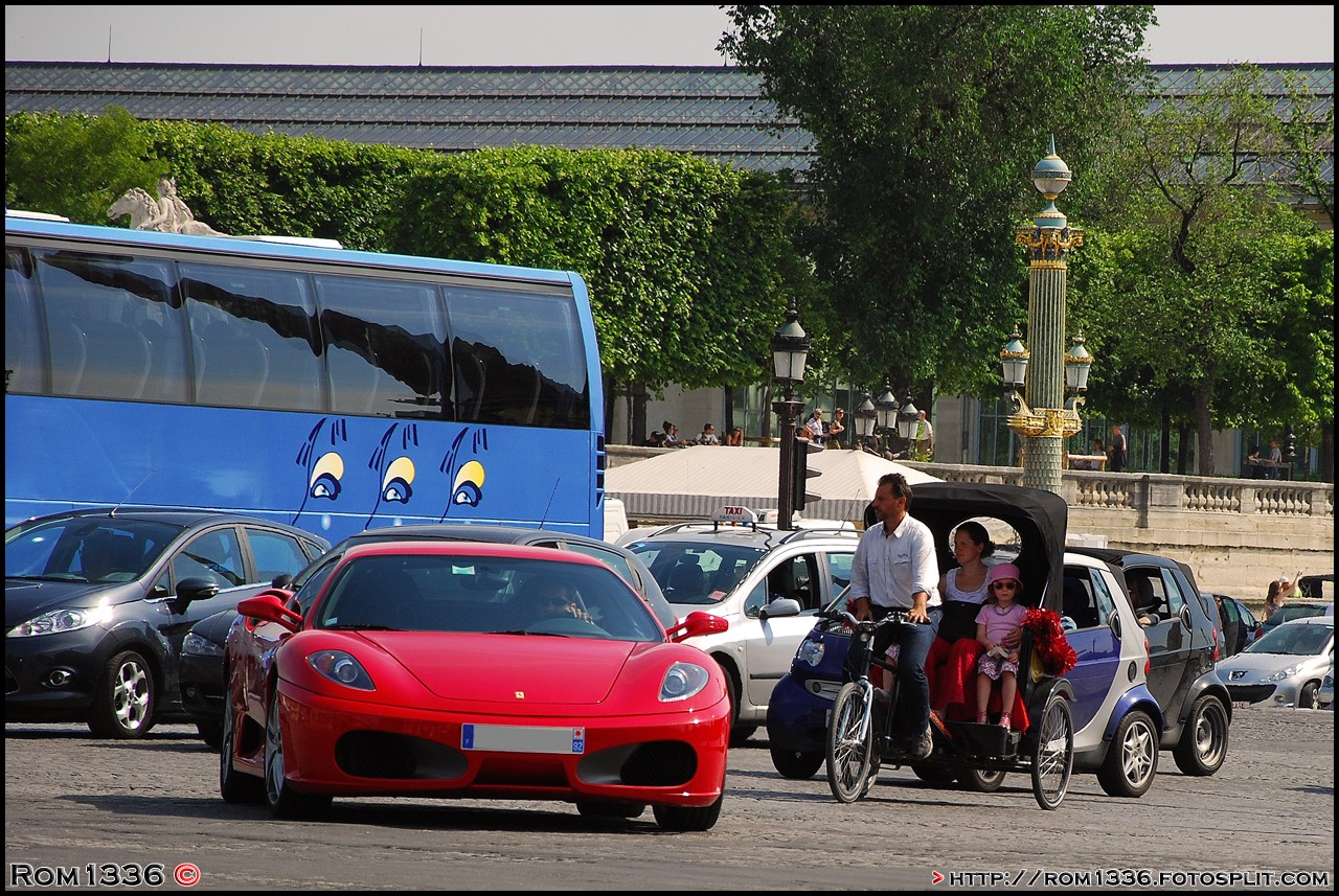 Ferrari F430 - 05 - Spotting Paris - Galerie de Rom1336