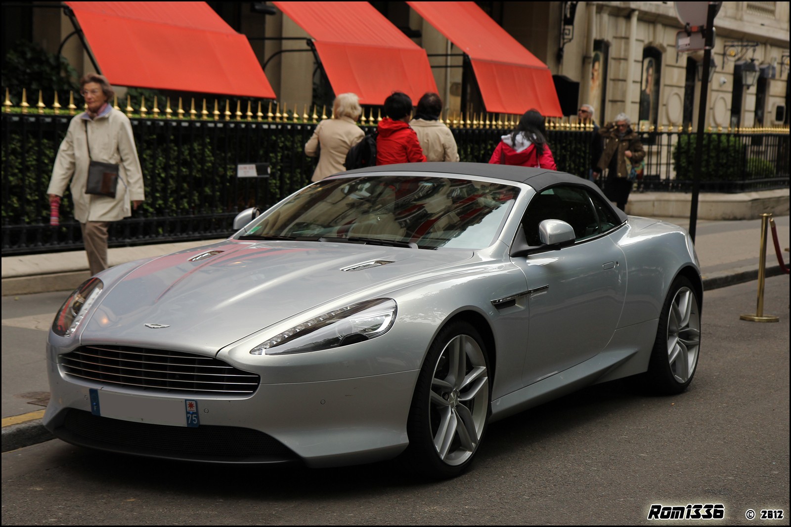 Aston Martin Virage Volante - 05 - Spotting Paris - Galerie de Rom1336