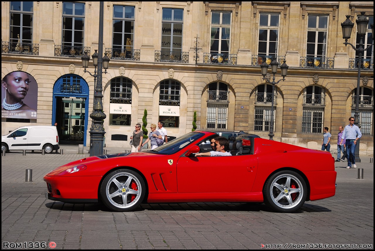 Ferrari 575 Superamerica - 05 - Spotting Paris - Galerie de Rom1336