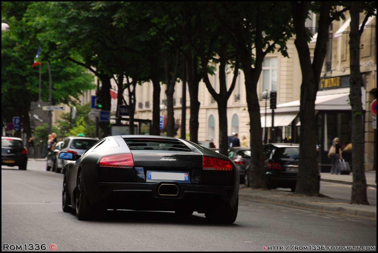 Lamborghini Murcielago LP640 - 05 - Spotting Paris - Galerie de Rom1336