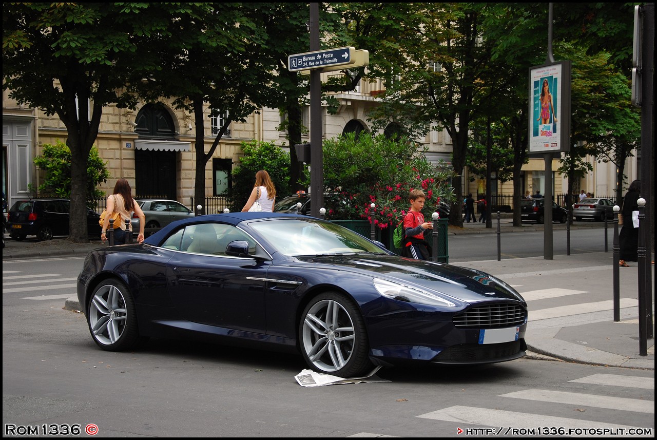 Aston Martin Virage Volante - 06 - Spotting Paris - Galerie de Rom1336