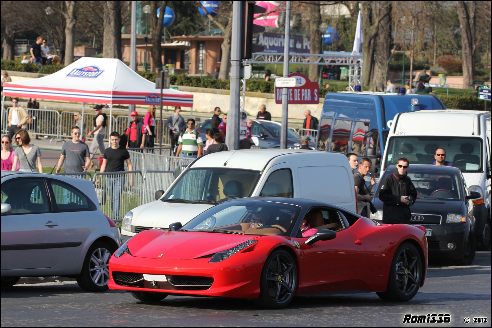 Ferrari 458 Italia - 03 - Spotting Paris - Galerie de Rom1336