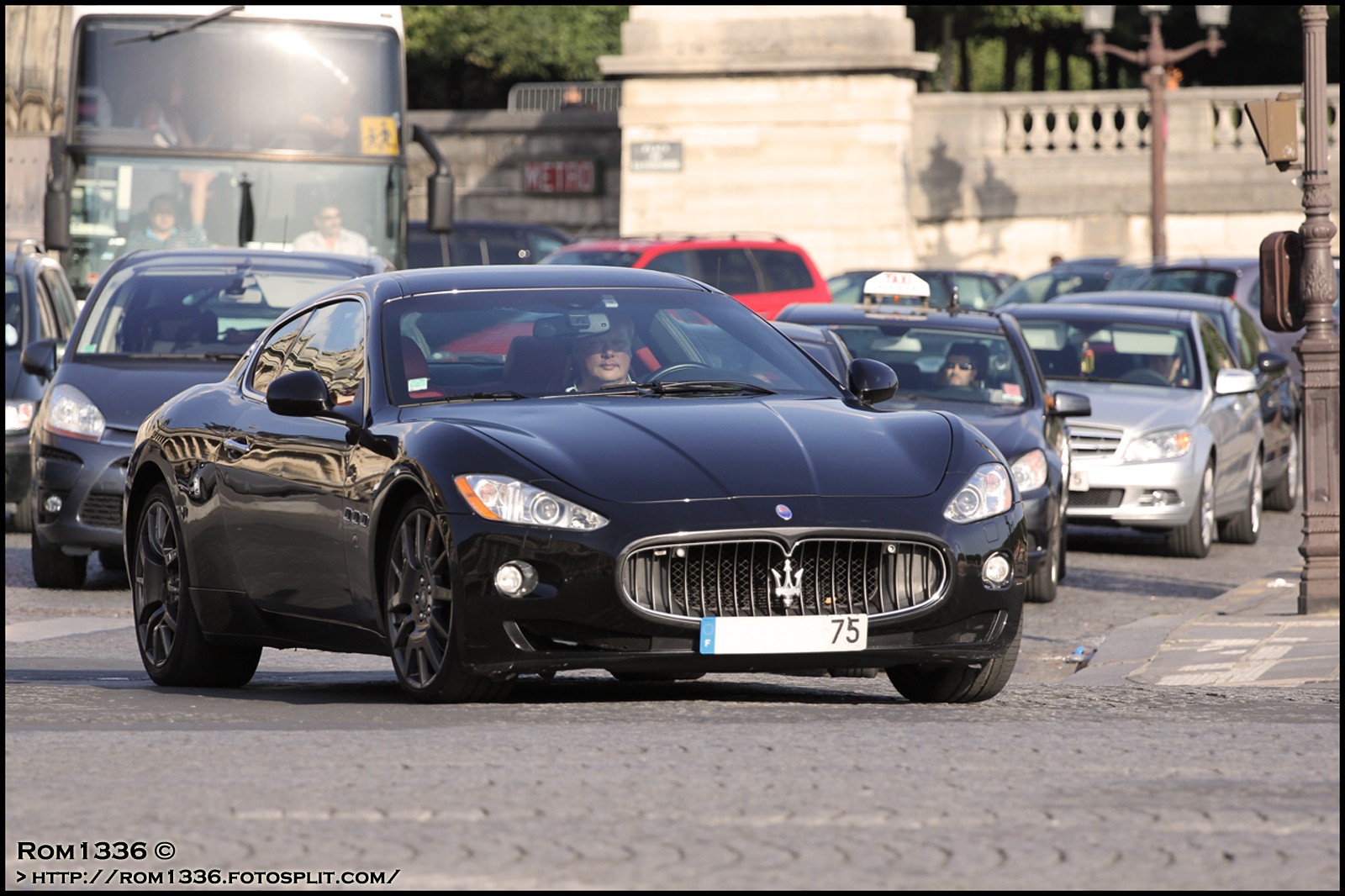 Maserati GranTurismo - 08 - Spotting Paris - Galerie de Rom1336