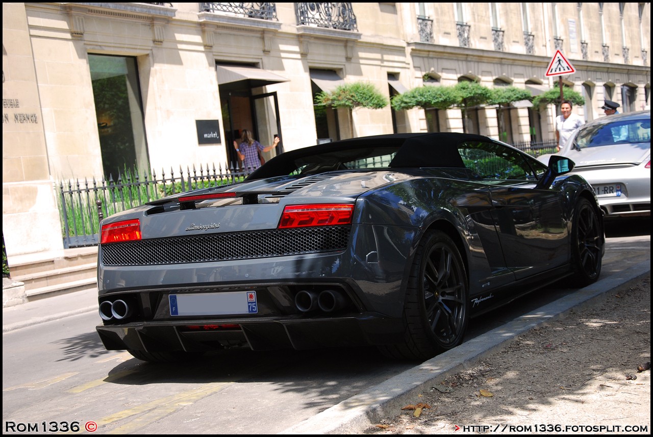 Lamborghini Gallardo LP570-4 Performante Spyder - 06 - Spotting Paris - Galerie de Rom1336