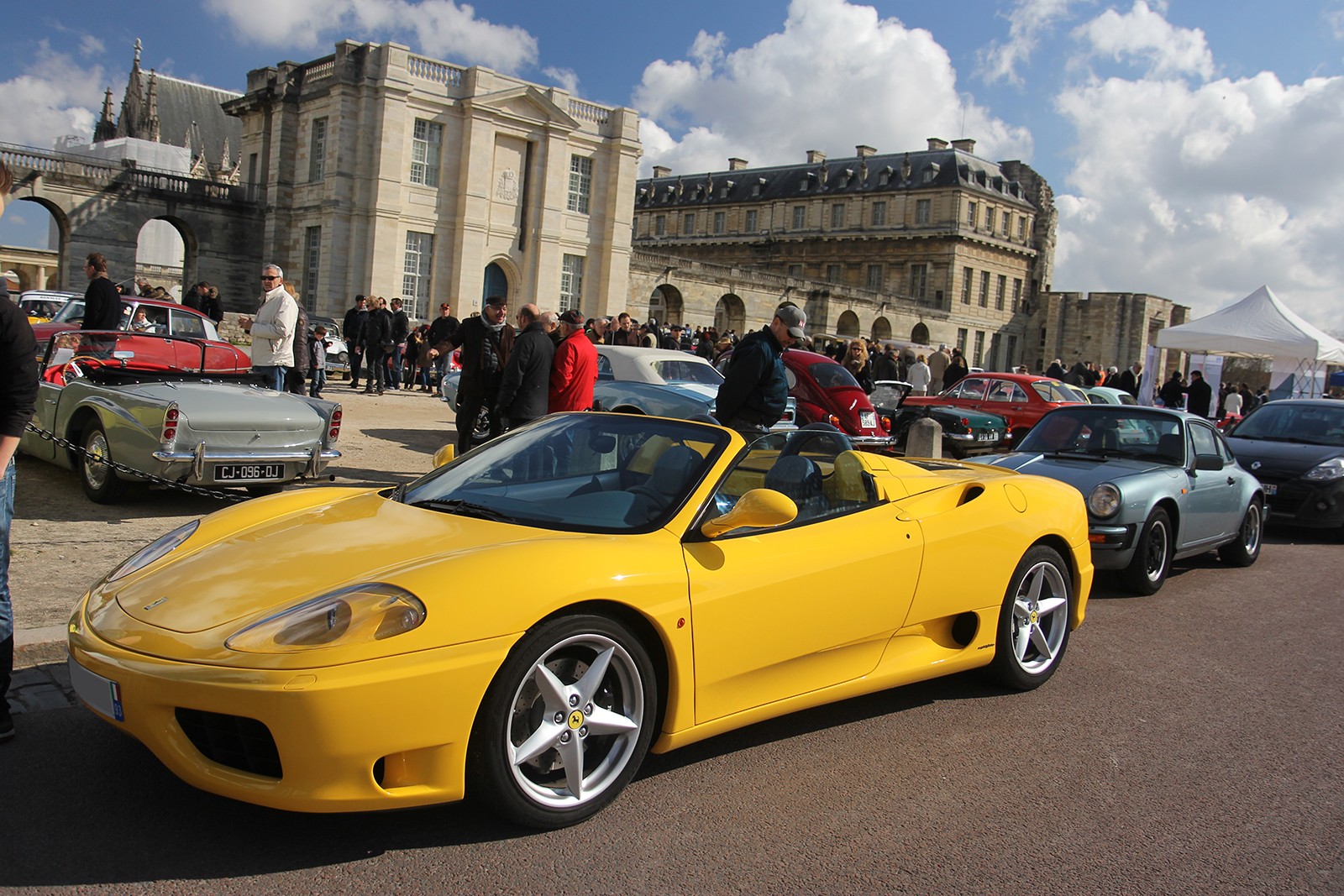 Ferrari 360 Spider - 04 - Vincennes en Anciennes - Galerie de Rom1336
