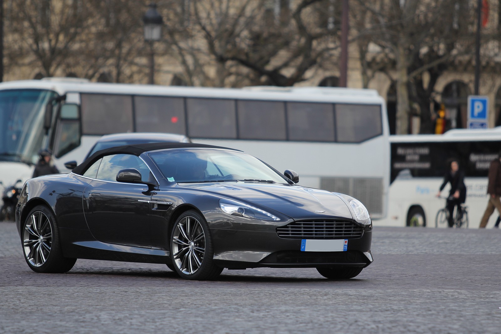 Aston Martin Virage Volante - Spotting Paris - Galerie de Rom1336