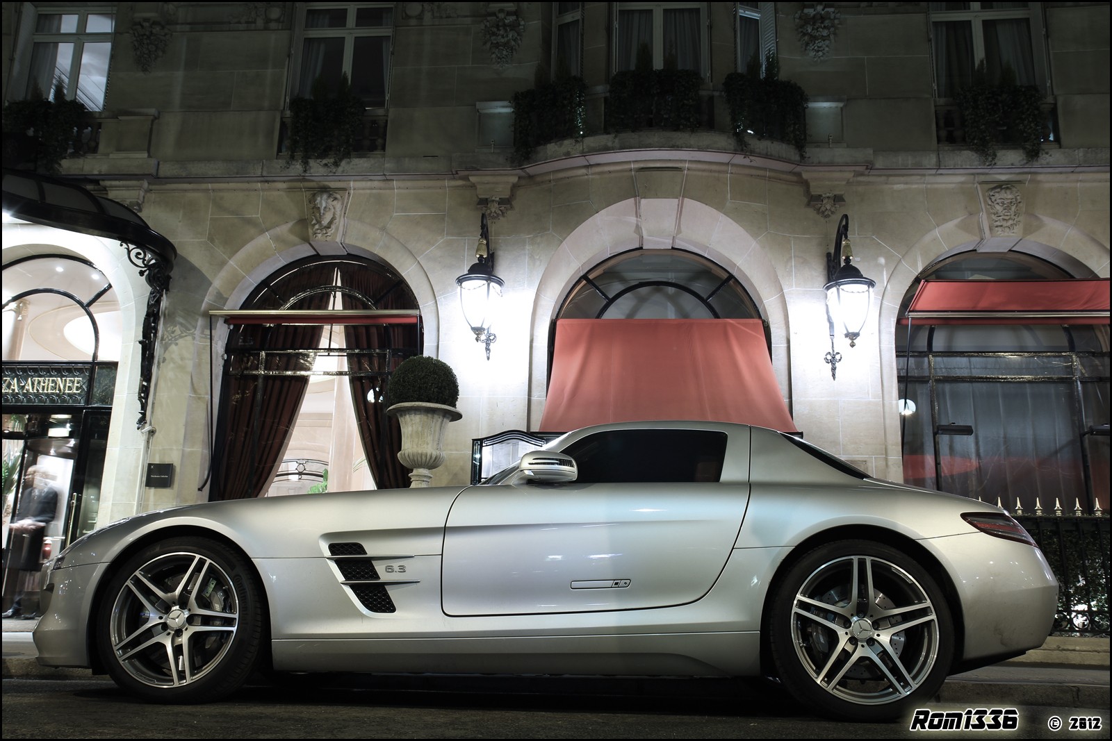 Mercedes SLS AMG - 03 - Spotting Paris - Galerie de Rom1336
