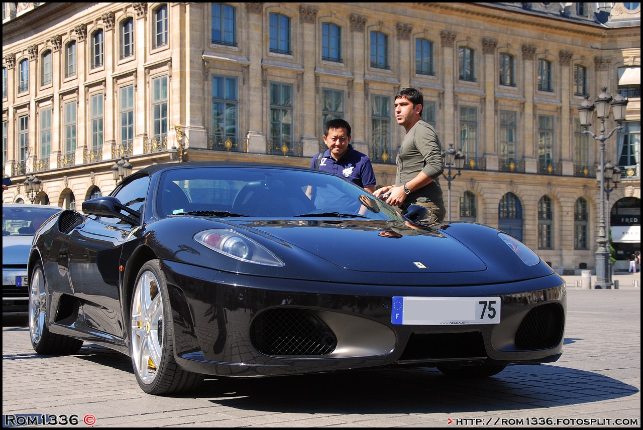 Ferrari F430 Spider - 05 - Spotting Paris - Galerie de Rom1336